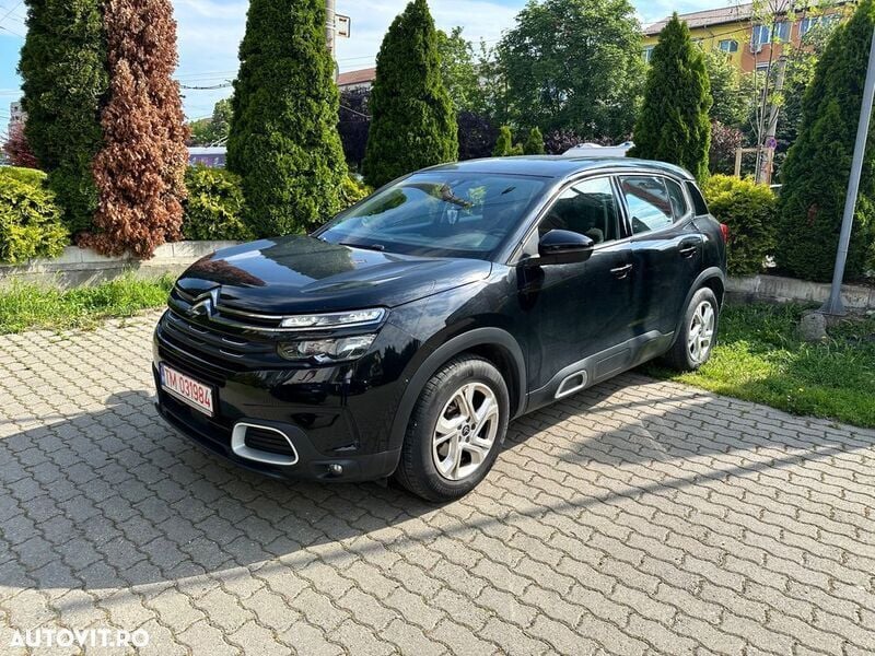 Negru Utilizat 2019 Citroën C5 Aircross Shine SUV | 12.900 EUR (Super Preț) - Imagine 1/4