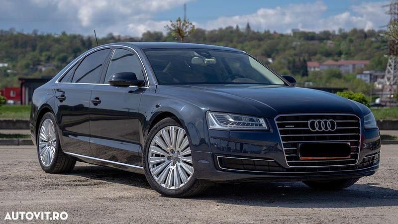 Culoarealbastru Second-hand 2015 Audi A8 Berlinǎ | 18.990 EUR (Preț OK) - Imagine 1/4