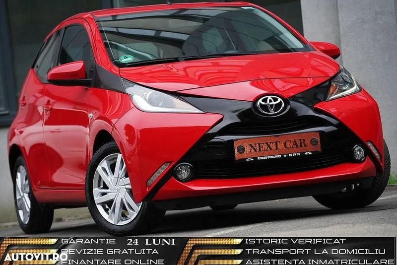 Culoarerosu Utilizat 2017 Toyota Aygo Play Hatchback | 9.450 EUR (Preț OK) - Imagine 1/4