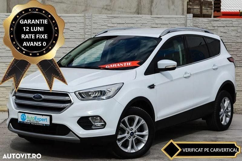 Alb Utilizat 2018 Ford Kuga Titanium SUV | 12.480 EUR (Super Preț) - Imagine 1/4