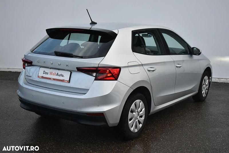 Second-hand Skoda Fabia Ambition 95 CP (69 kW) 2023 Argint Hatchback