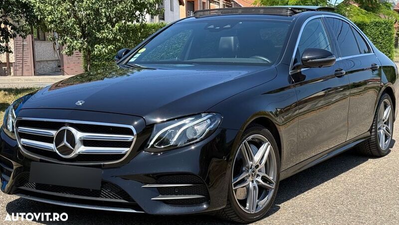 Negru Utilizat 2019 Mercedes E350 AMG line Berlinǎ | 23.900 EUR - Imagine 1/4