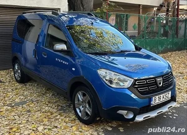 Second-hand Dacia Dokker Stepway 110 CP (80 kW) 2018 Albastru Monovolum