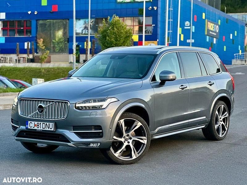 Second-hand Volvo XC90 Inscription 225 CP (165 kW) 2015 Culoareargint SUV
