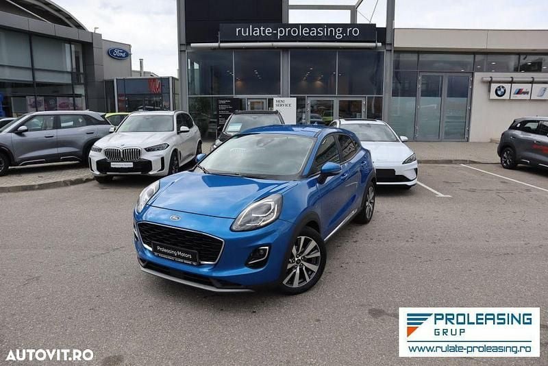 Culoarealbastru Utilizat 2022 Ford Puma Gen-E SUV | 16.940 EUR (Preț bun) - Imagine 1/4