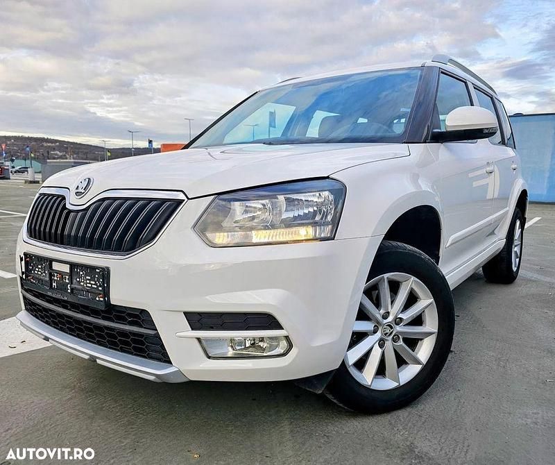 Culoarealb Utilizat 2015 Skoda Yeti Ambition SUV | 9.500 EUR (Preț OK) - Imagine 1/4