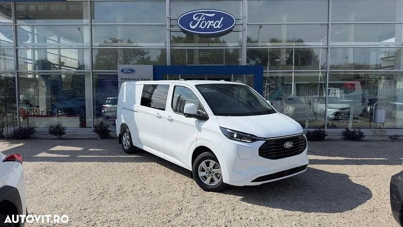 Culoarealb Nouă 2025 Ford Transit Custom Limited Monovolum | 44.340 EUR - Imagine 1/4