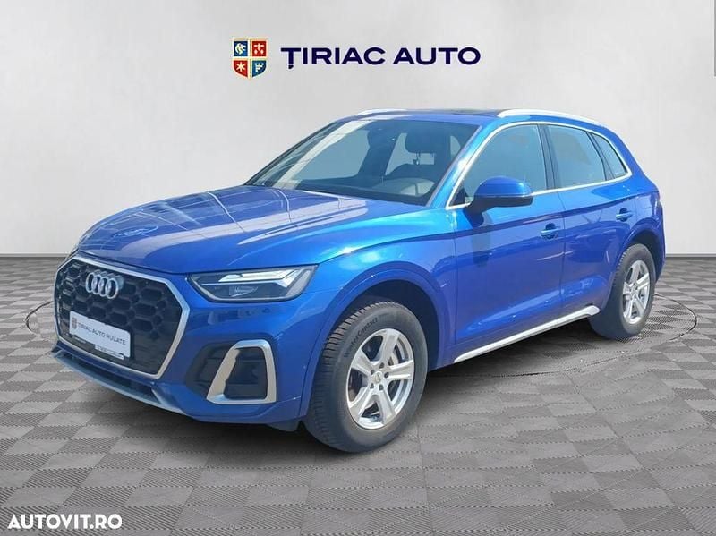 Albastru Second-hand 2021 Audi Q5 SUV | 28.990 EUR (Super Preț) - Imagine 1/4