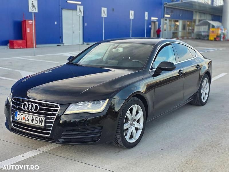 Culoarenegru Utilizat 2012 Audi A7 Hatchback | 11.300 EUR (Preț OK) - Imagine 1/4
