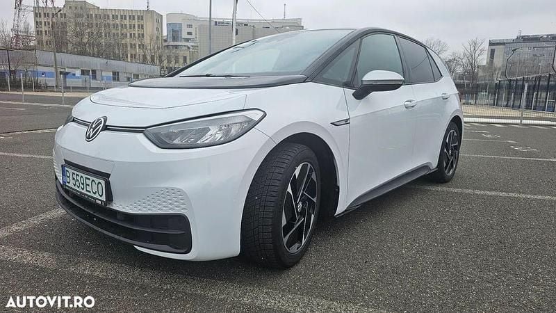 Second-hand VW ID.3 Pro Performance 150 kW (204 CP) 2021 Culoarealb Hatchback