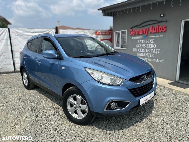 Albastru Utilizat 2014 Hyundai ix35 Comfort SUV | 9.000 EUR (Preț OK) - Imagine 1/4