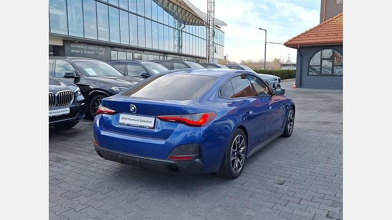Second-hand BMW 420 Gran Coupé Shadowline 190 CP (139 kW) 2023 Portimao blue metallic metalizat Coupe