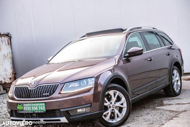 Second-hand Skoda Octavia 184 CP (135 kW) 2015 Culoaremaro Break