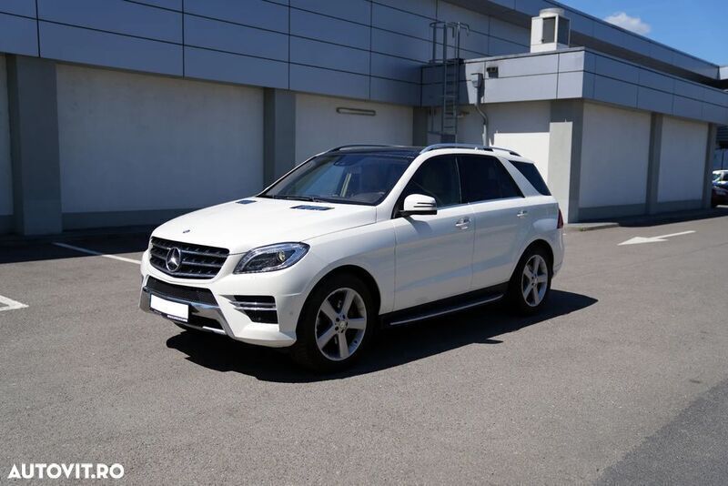Alb Utilizat 2014 Mercedes ML350 SUV | 17.500 EUR (Preț OK) - Imagine 1/4