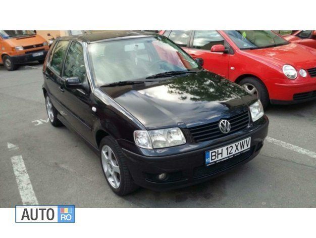 Negru metalizat Utilizat 2001 VW Polo Hatchback | 1.280 EUR - Imagine 1/4