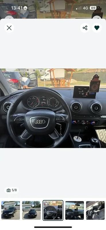 Second-hand Audi A3 150 CP (110 kW) 2014 Negru Hatchback