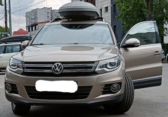 Second-hand VW Tiguan 180 CP (132 kW) 2013 Galben SUV