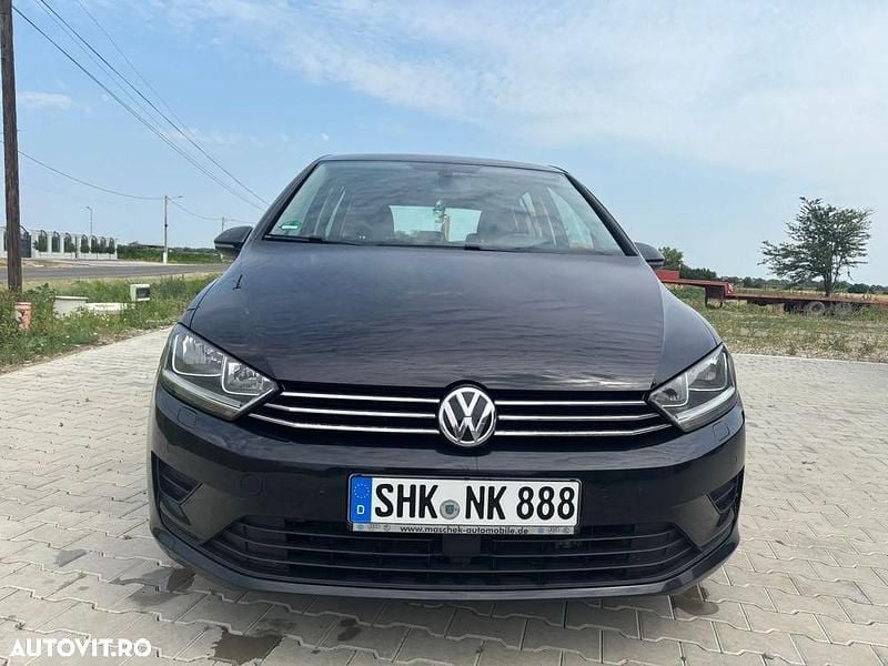 Negru Utilizat 2015 VW Golf Sportsvan Monovolum | 7.000 EUR - Imagine 1/4