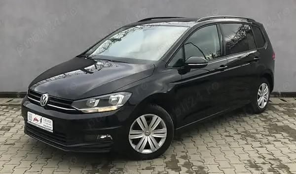 Negru Utilizat 2020 VW Touran Trendline Monovolum | 15.488 EUR (Preț OK) - Imagine 1/4