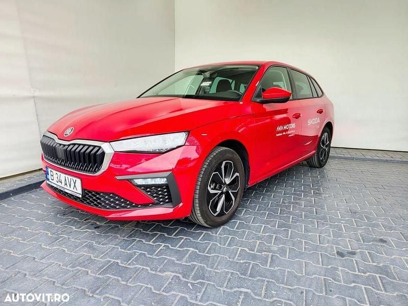 Rosu mediu normal Utilizat 2025 Skoda Scala Selection Hatchback | 20.500 EUR (Scump) - Imagine 1/4