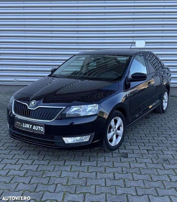 Second-hand Skoda Rapid 86 CP (63 kW) 2016 Culoarenegru Hatchback