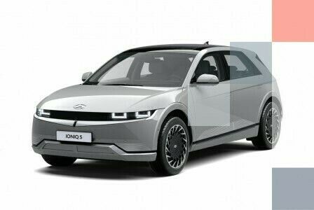 Cyber gray Utilizat 2021 Hyundai Ioniq 5 SUV | 37.463 EUR - Imagine 1/3
