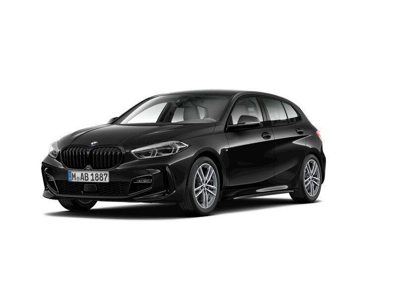 Black sapphire metallic metalizat Utilizat 2022 BMW 118 Comfort Edition Hatchback | 25.799 EUR (Preț OK) - Imagine 1/4