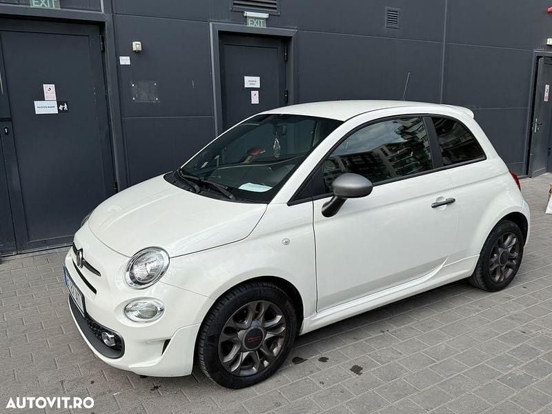 Second-hand Fiat 500 69 CP (50 kW) 2017 Culoarealb Hatchback