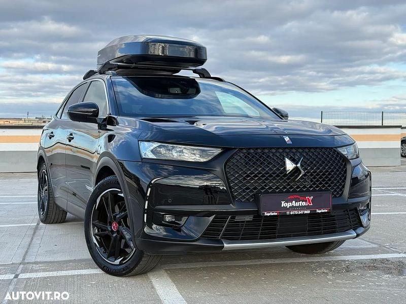 Culoarenegru Utilizat 2021 DS Automobiles DS7 Crossback Performance Line Plus SUV | 24.999 EUR (Preț OK) - Imagine 1/4