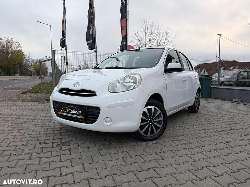 Culoarealb Utilizat 2013 Nissan Micra Acenta | 4.875 EUR (Preț OK) - Imagine 1/4