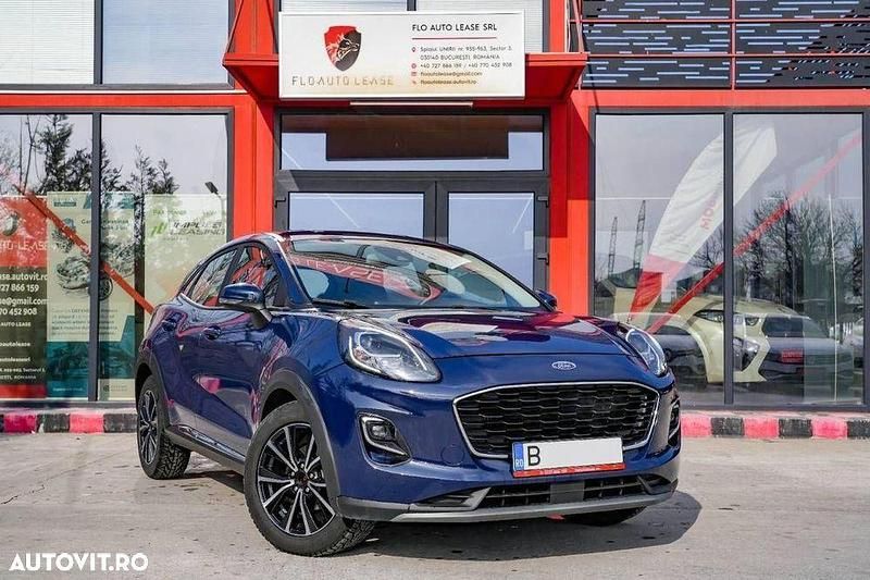 Culoarealbastru Utilizat 2022 Ford Puma Gen-E SUV | 15.649 EUR (Puțin scump) - Imagine 1/4