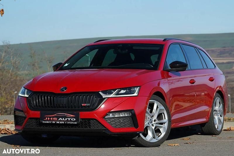 Culoarerosu Utilizat 2022 Skoda Octavia RS Break | 20.999 EUR (Preț OK) - Imagine 1/4
