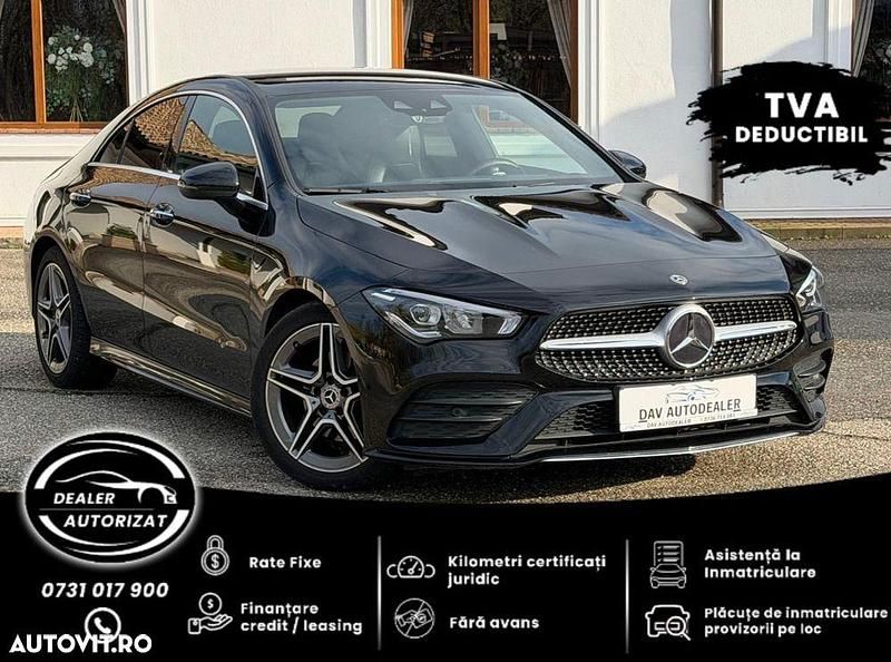 Culoarenegru Utilizat 2020 Mercedes CLA180 AMG line Berlinǎ | 26.499 EUR (Preț OK) - Imagine 1/4