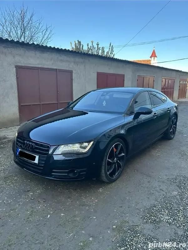 Negru Utilizat 2014 Audi A7 Berlinǎ | 15.800 EUR - Imagine 1/4