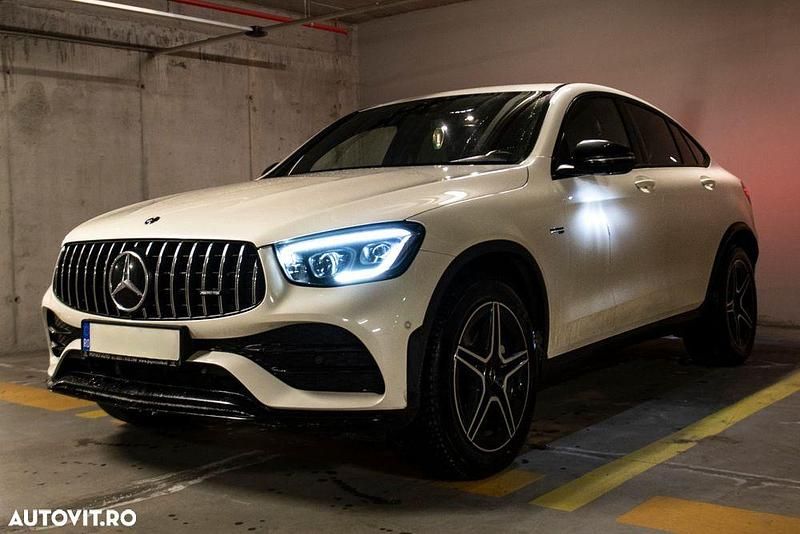 Second-hand Mercedes GLC43 AMG AMG 390 CP (286 kW) 2020 Culoarealb Coupe