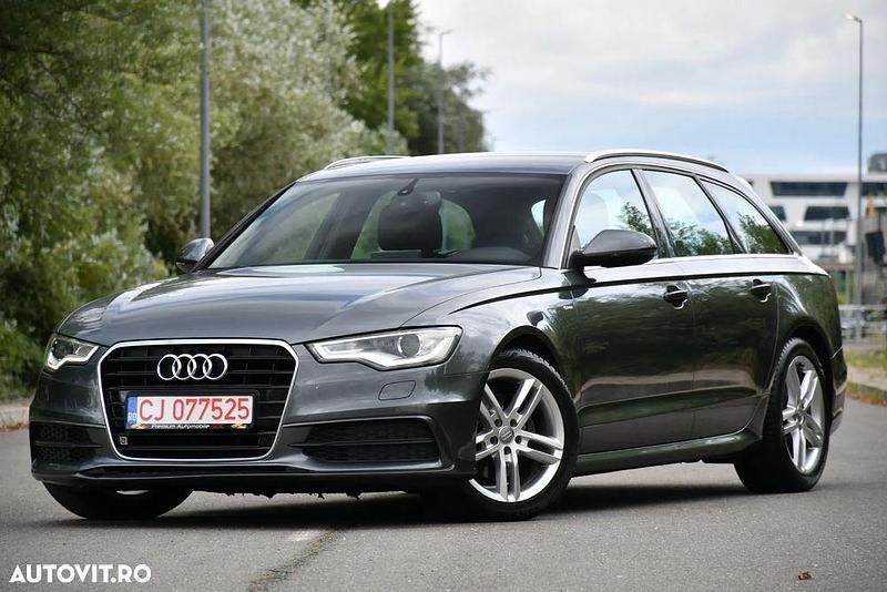Gri Utilizat 2014 Audi A6 Break | 12.489 EUR (Puțin scump) - Imagine 1/4