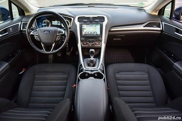 Albastru Utilizat 2015 Ford Mondeo Break | 8.800 EUR (Scump) - Imagine 1/4