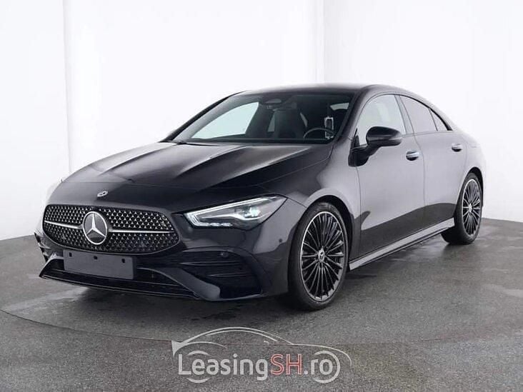 Negru Utilizat 2023 Mercedes CLA200 AMG | 46.449 EUR (Scump) - Imagine 1/4