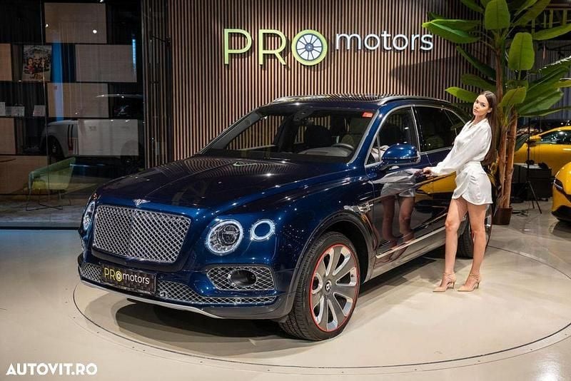 Culoarealbastru Utilizat 2018 Bentley Bentayga SUV | 102.000 EUR - Imagine 1/4