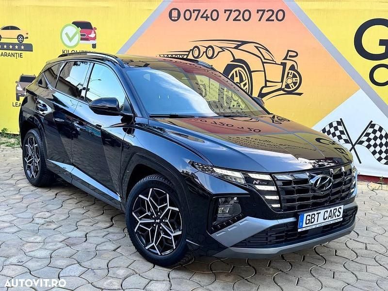 Negru Utilizat 2021 Hyundai Tucson N Line SUV | 28.980 EUR (Puțin scump) - Imagine 1/4