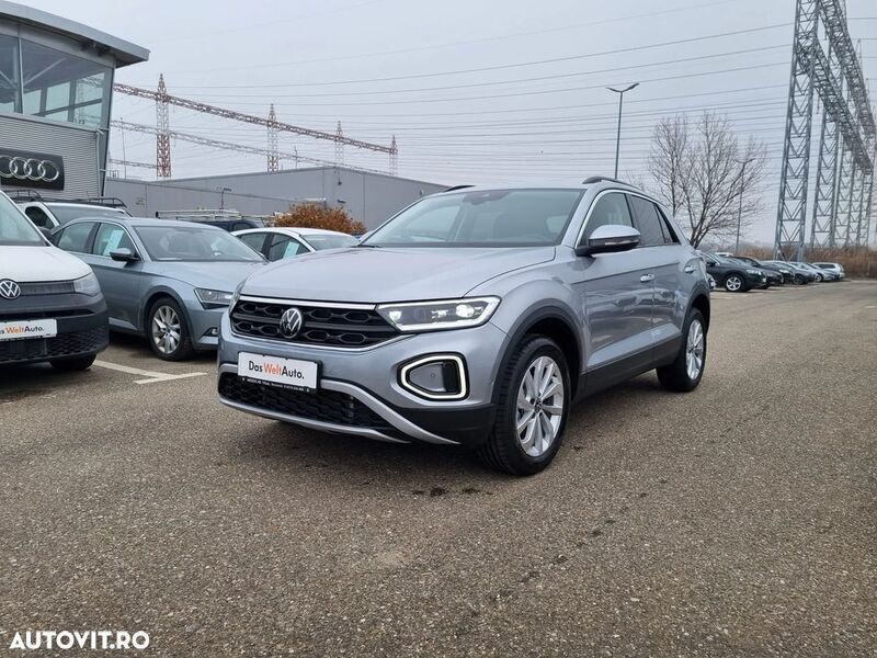 Argint Nouă 2025 VW T-Roc Advance SUV | 27.990 EUR (Preț OK) - Imagine 1/4