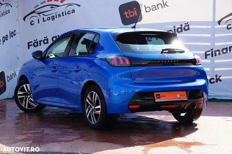 Second-hand Peugeot 208 Allure 101 CP (74 kW) 2020 Culoarealbastru Hatchback