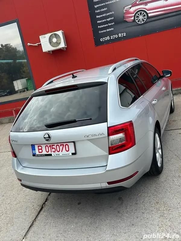 Second-hand Skoda Octavia 150 CP (110 kW) 2020 Argintiu Break