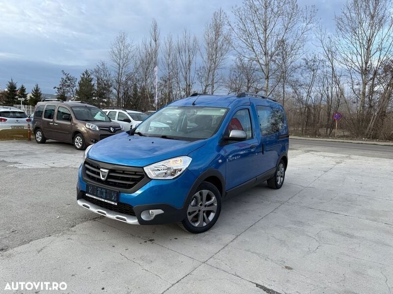 Albastru Utilizat 2015 Dacia Dokker Stepway Van | 6.850 EUR (Preț OK) - Imagine 1/4