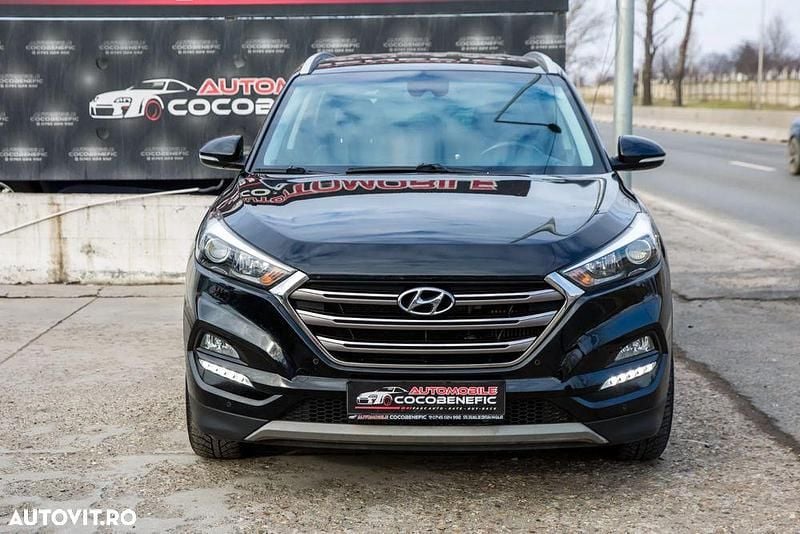 Second-hand Hyundai Tucson 185 CP (136 kW) 2017 Culoarenegru SUV