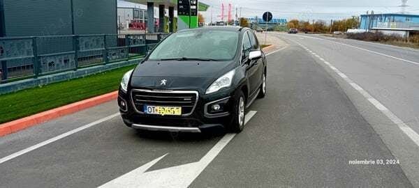 Negru Utilizat 2014 Peugeot 3008 Monovolum | 8.200 EUR (Preț OK) - Imagine 1/4