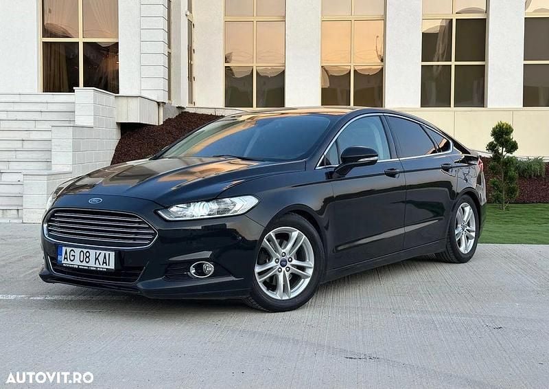 Negru Utilizat 2015 Ford Mondeo Titanium Berlinǎ | 9.400 EUR (Preț OK) - Imagine 1/4