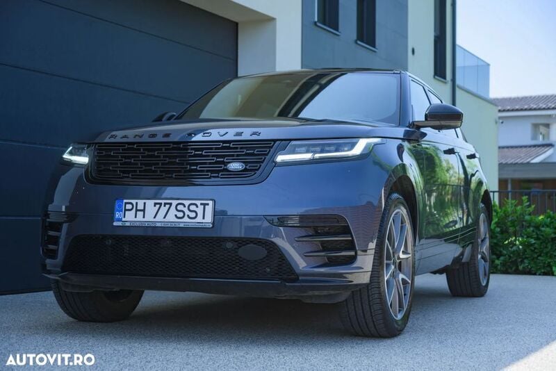 Albastru Utilizat 2024 Land Rover Range Rover Velar R-Dynamic SUV | 69.900 EUR (Scump) - Imagine 1/4