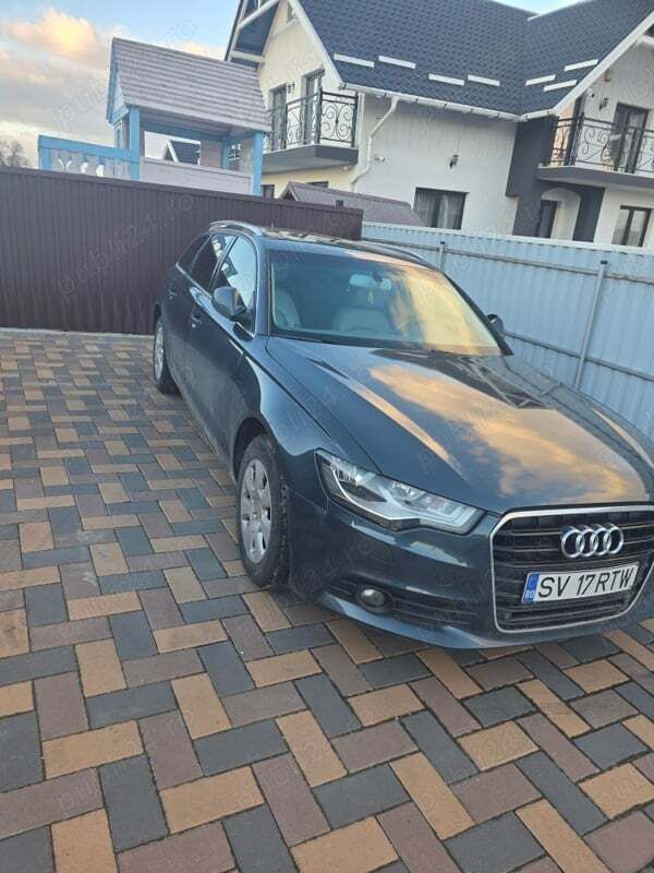 Gri Utilizat 2013 Audi A6 Break | 11.000 EUR (Puțin scump) - Imagine 1/2