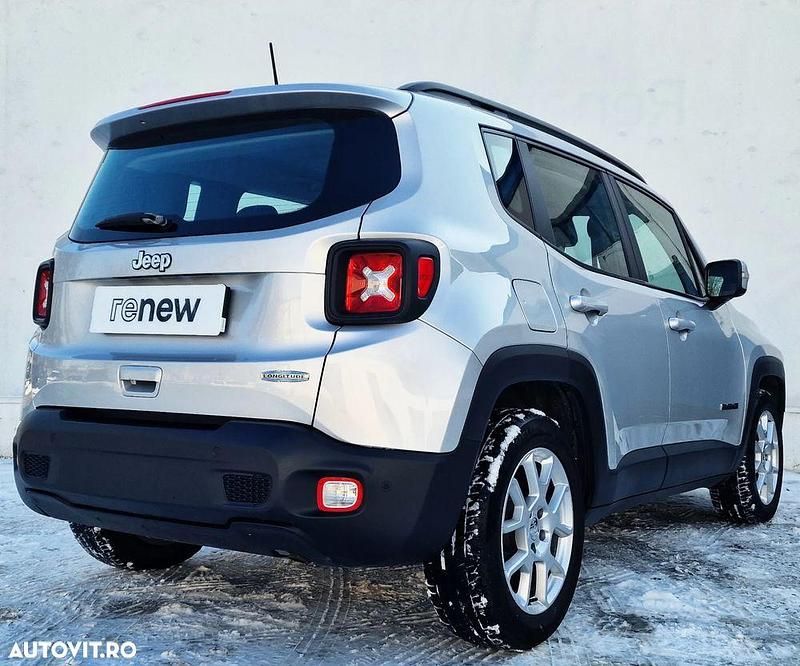 Second-hand Jeep Renegade Longitude 120 CP (88 kW) 2019 Culoareargint SUV